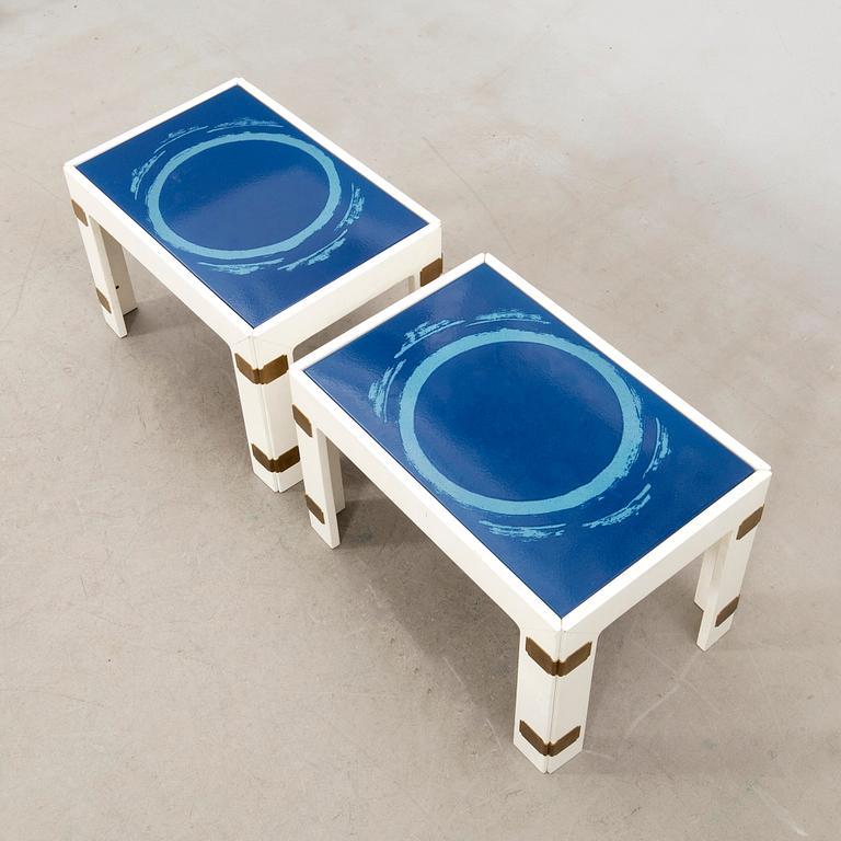 Bra Bohag AB, "Konsul", tables, a pair, 1960s-1970s.