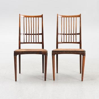 Svante Skogh, twelve 'Cortina' chairs, Säffle Möbelfabrik, 1960's.