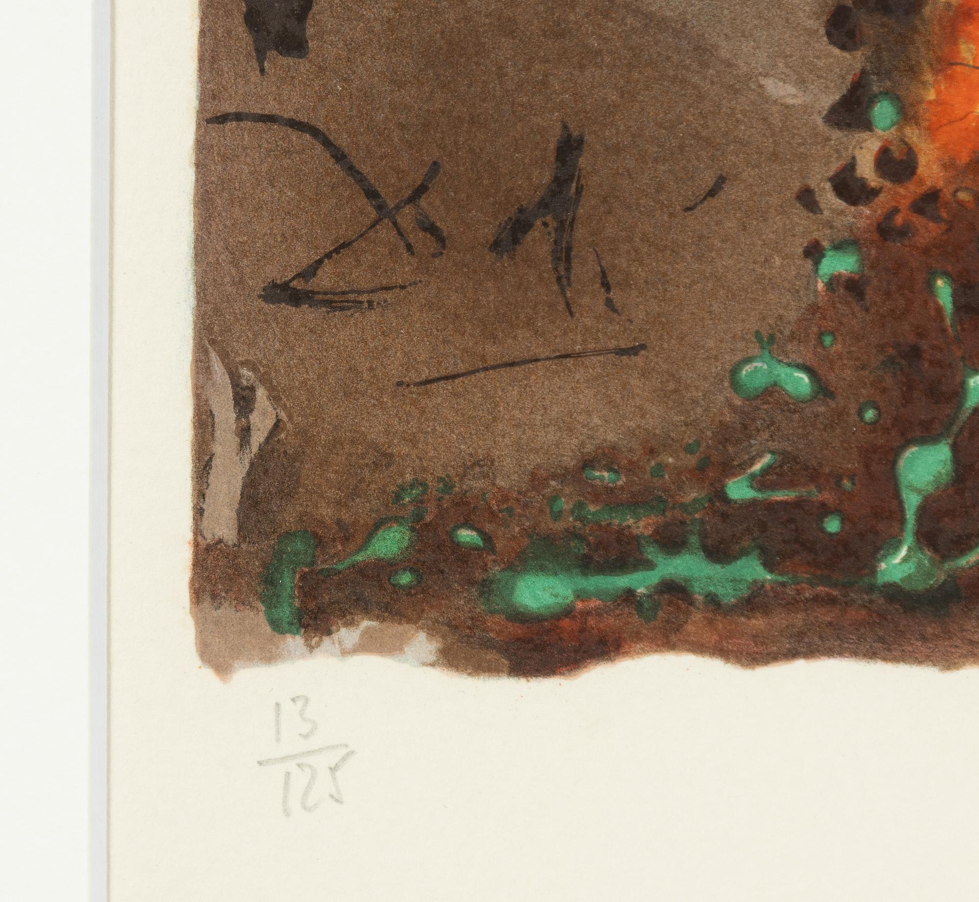 Salvador Dalí, "Carmen Sings Gypsy Songs".