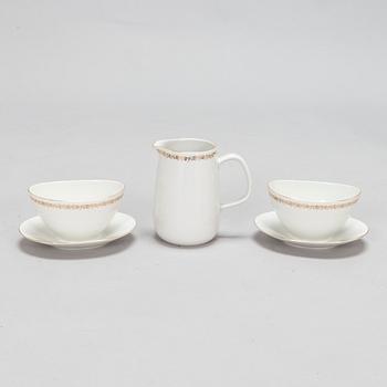 42 pieces of porcelain 'Lenita' dinnerware, for Rörstrand.