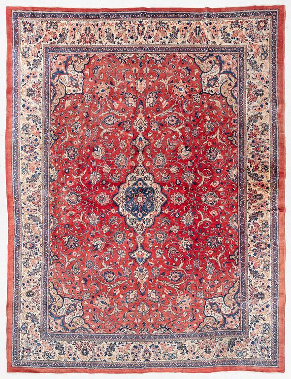 Carpet, Mahal/Sarouk, approx. 420 x 323 cm.