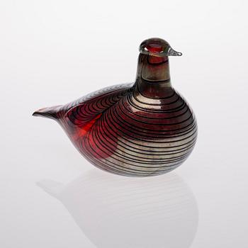 FIGURIN, glas, signerad O. Toikka Nuutajärvi.