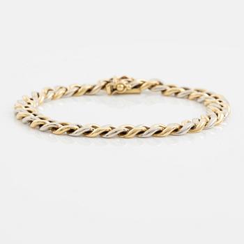 Bracelet 18K gold and white gold.