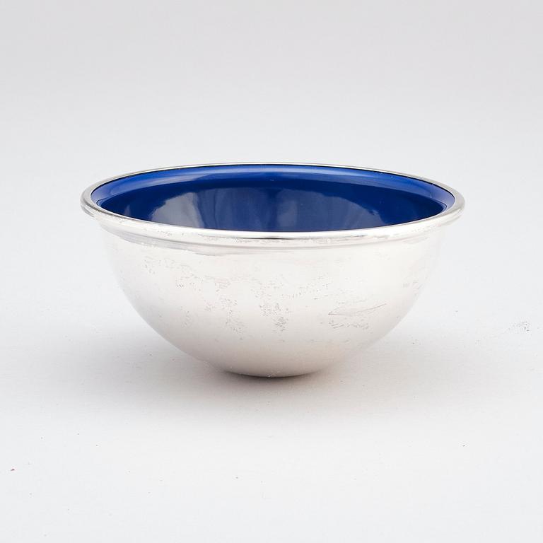 Sebastian Schildt, an enameled silver bowl, Stockholm 2017.