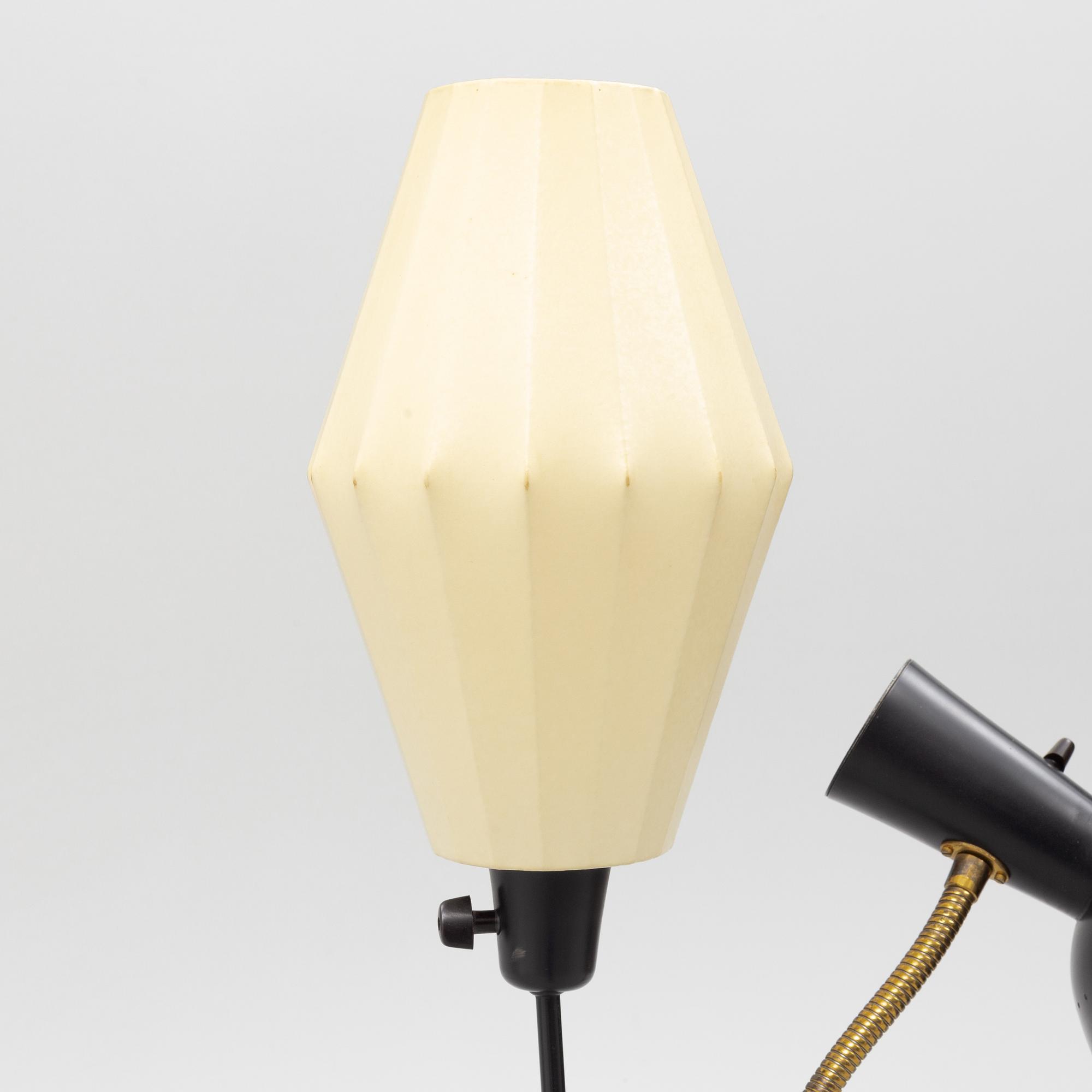 Floor lamp, Sweden, mid-20th century.
