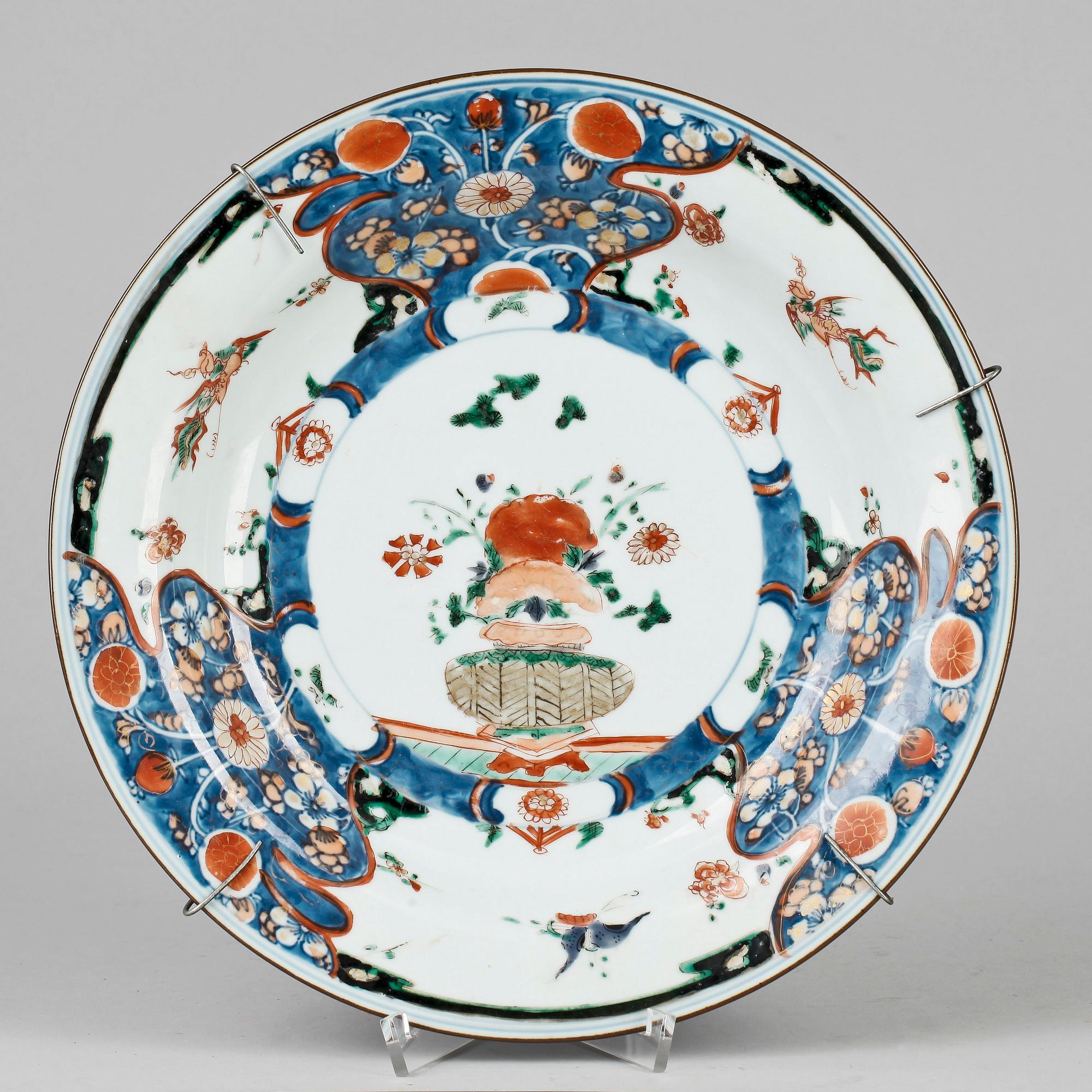 SKÅLFAT, porslin, Kina, 1700-tal.