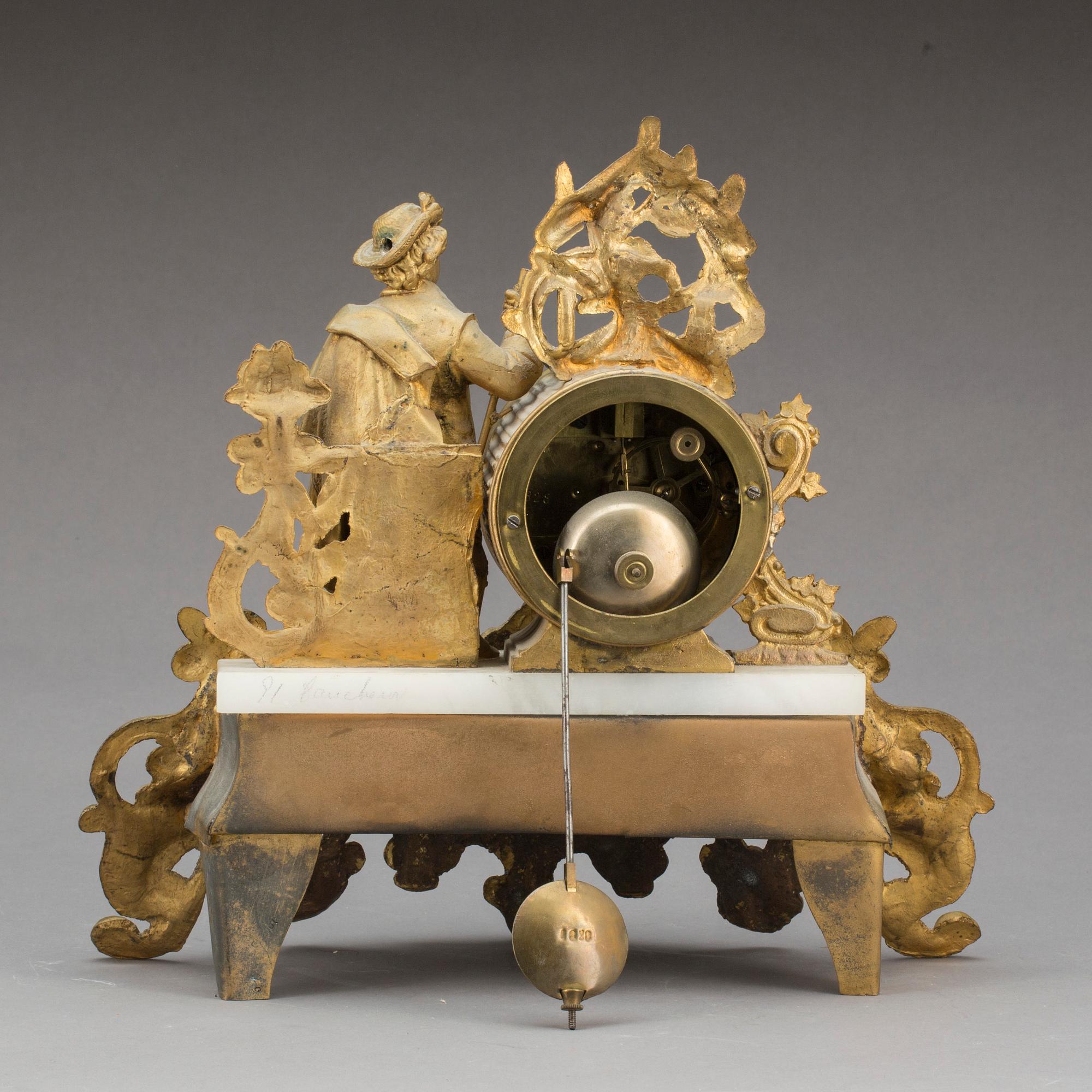 BORDSPENDYL, 1800-tal.