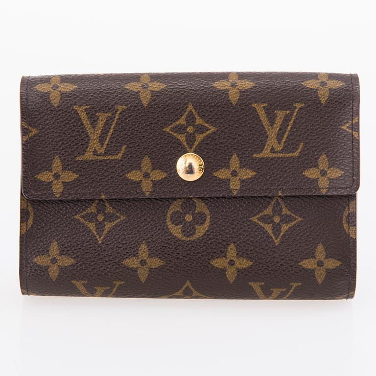 LOUIS VUITTON, LAUKKU, LOMPAKKO JA VYÖ.