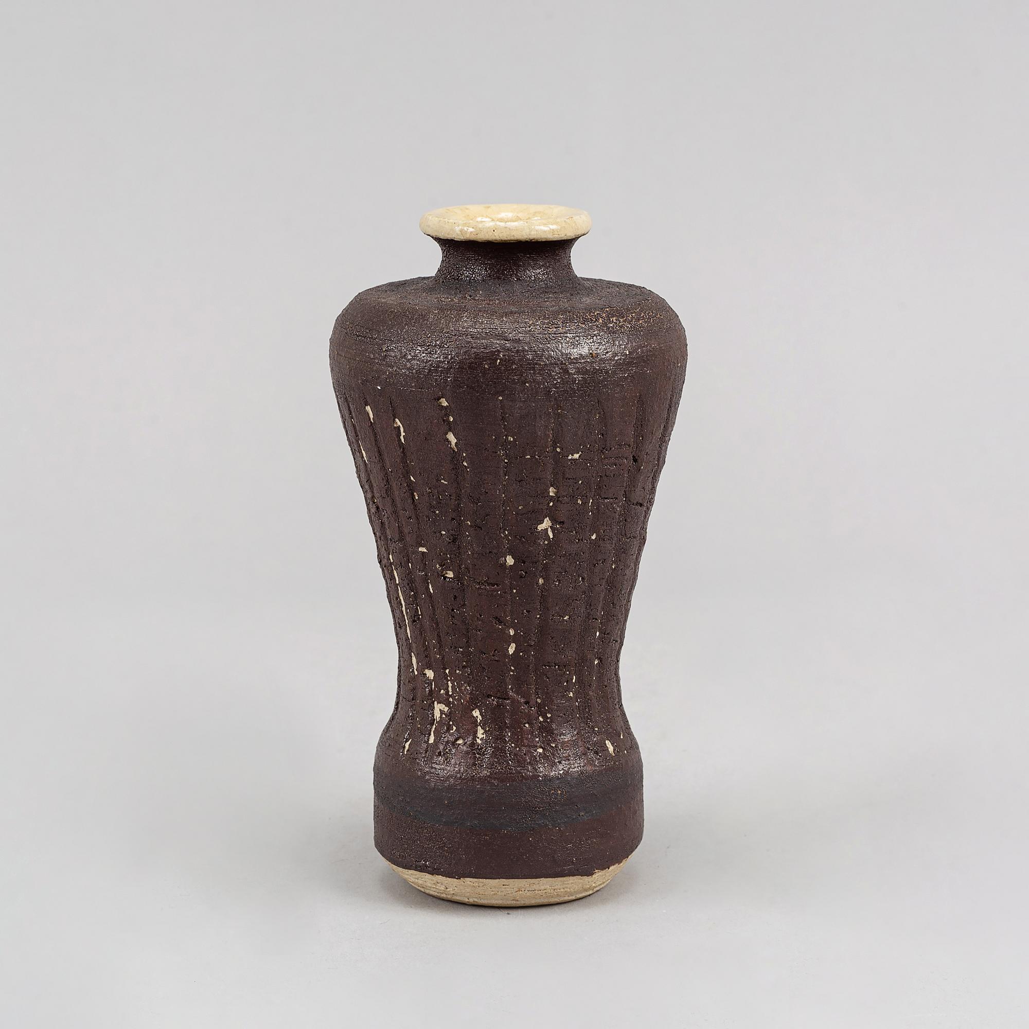 A stoneware vase by Anders Bruno Liljefors, Gustavsberg studio.