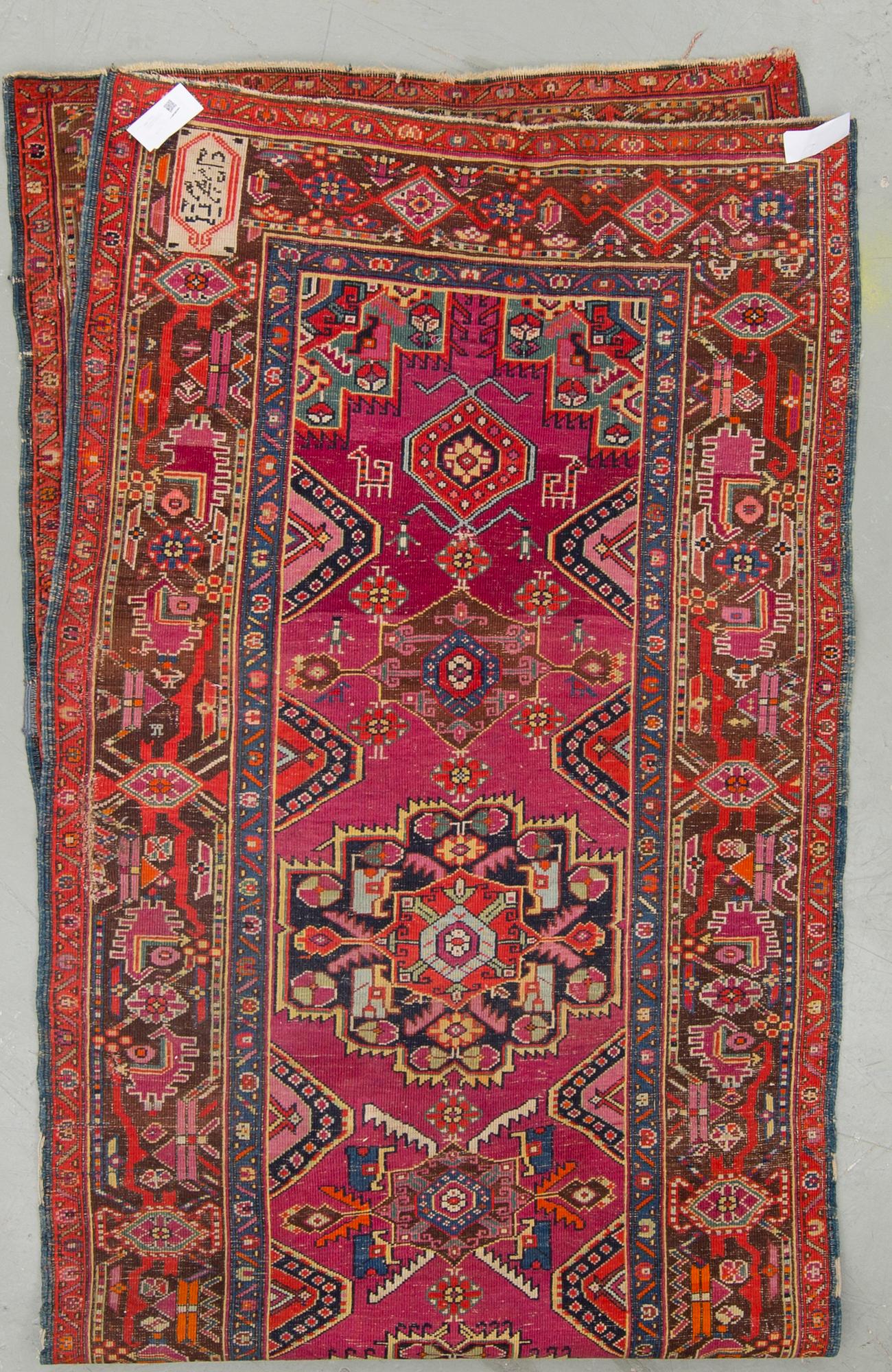 GALLERIMATTA. Antik, Karabagh. Ca 370x117 cm.