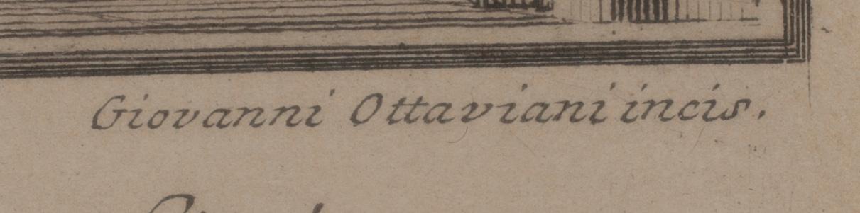 FRANCESCO PANINI, kopparstick, 1800-tal.