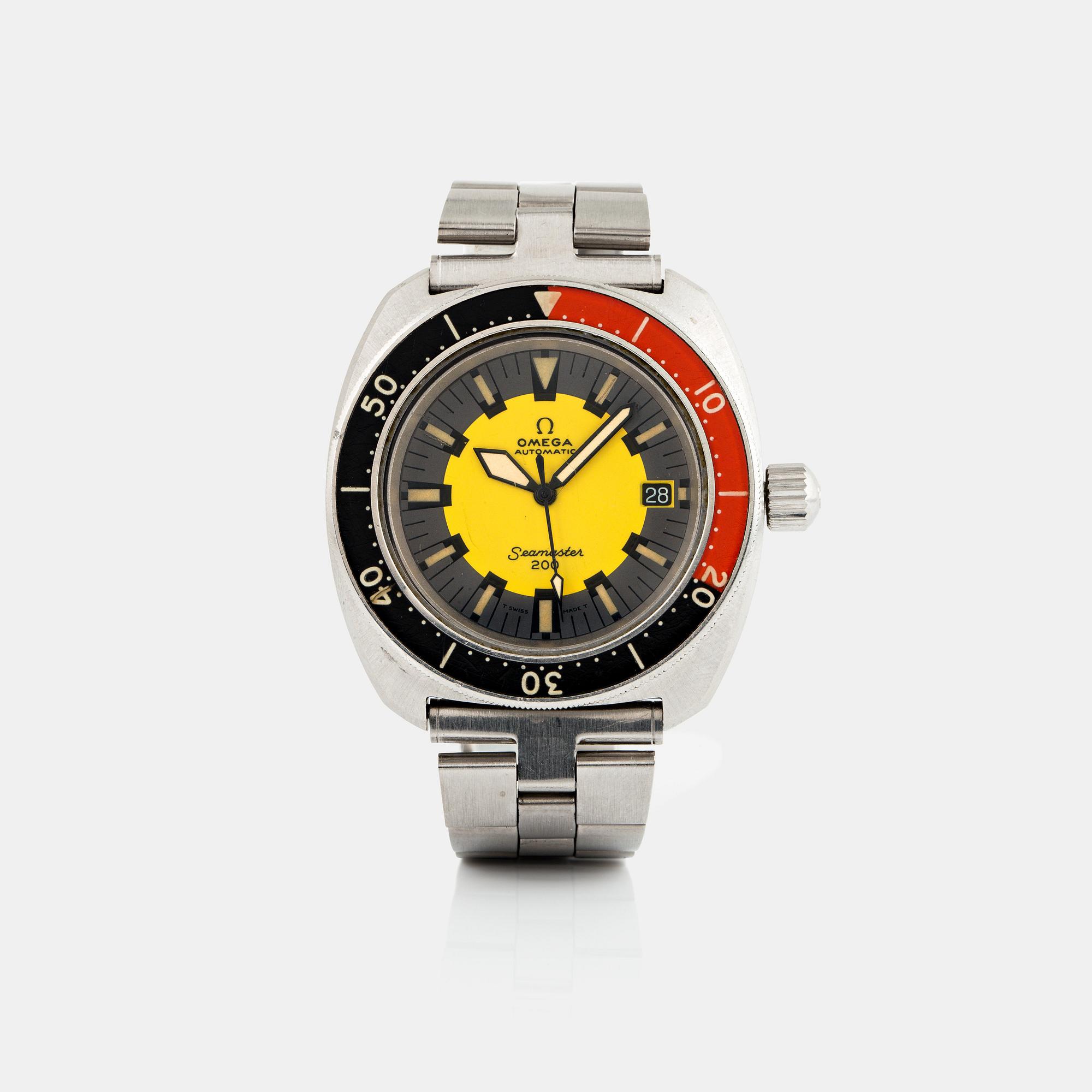 Omega seamaster banana on sale