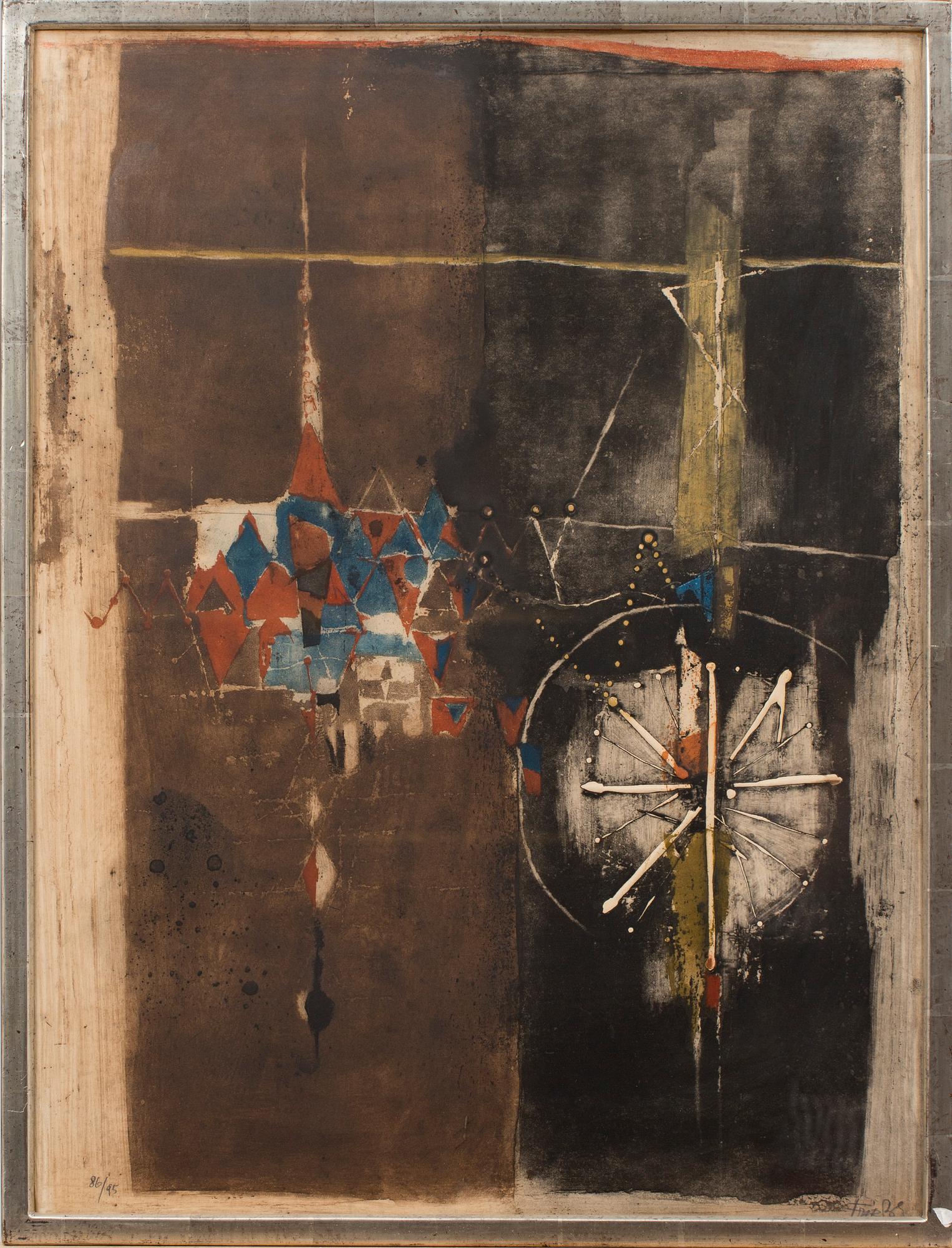 JOHNNY FRIEDLAENDER, litografi, signerad och numrerad 86/95.