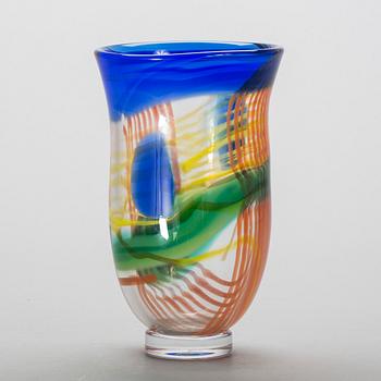 VAS, glas, graal, Berit Johansson 1991 unik.