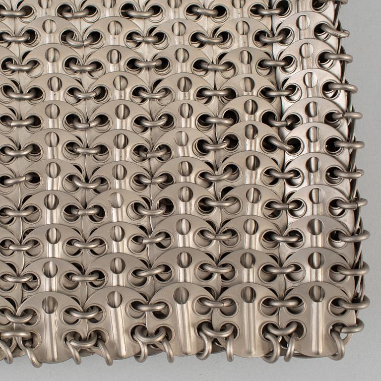 PACO RABANNE, väska, "The Metallic Handbag", 1960-tal.