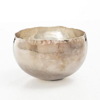 Leif Söderlund Silversmide, skål, sterling silver, Borlänge 1999.