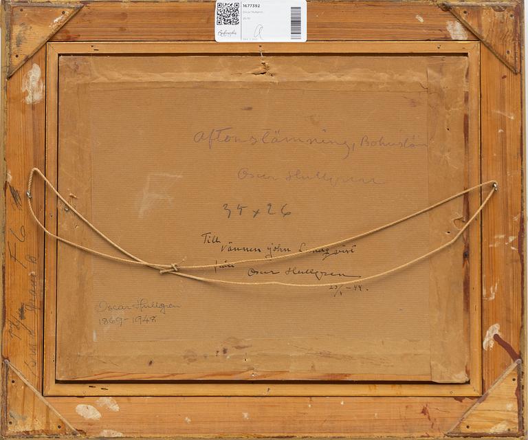 Oscar Hullgren, "Aftonstämning, Bohuslän".