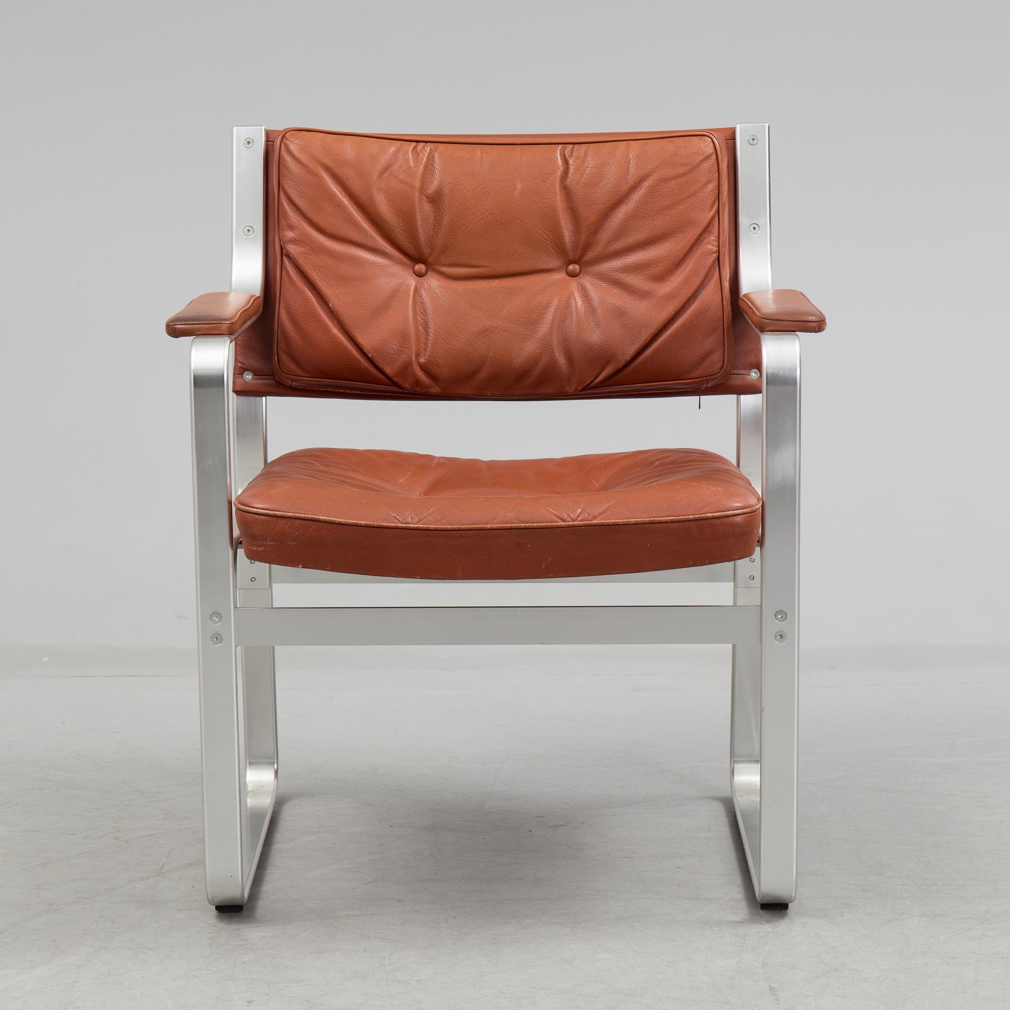 KARL ERIK EKSELIUS, a "Mondo" easy chair, JOC möbler Vetlanda.