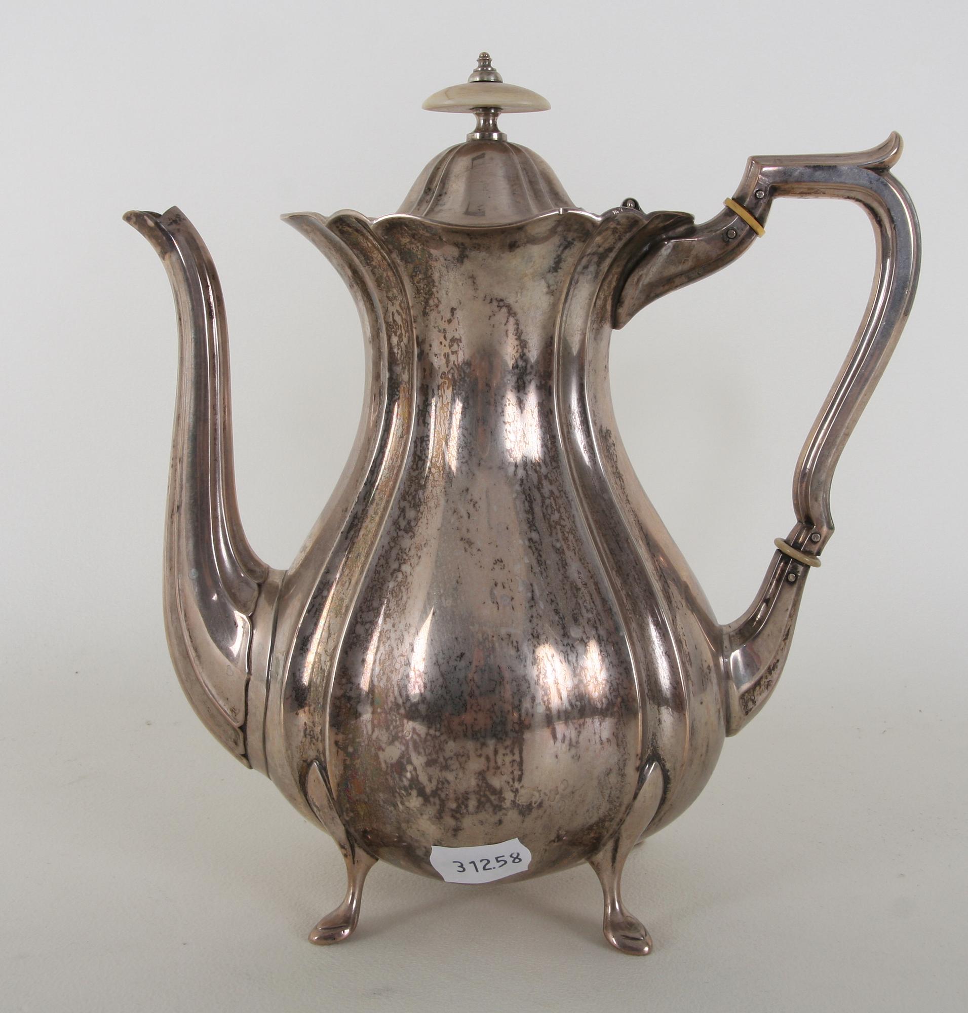 KAFFEKANNA, silver, GAB, Stockholm 1918.