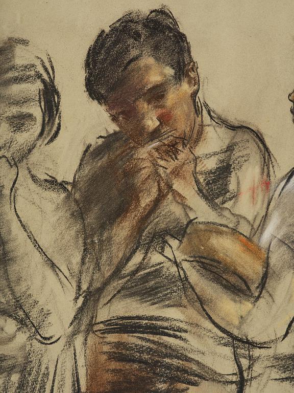 Lotte Laserstein, Children playing music.