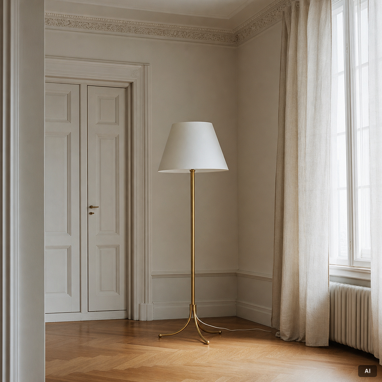 Josef Frank, Golvlampa, modell G 2326, Firma Svenskt Tenn.