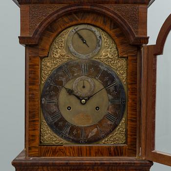 Daniel Quare and Stephen Horseman, London, an English early 18th century month-going longcase clock.