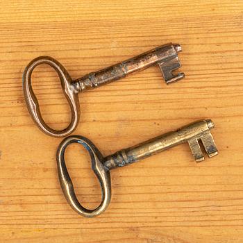 Skrivskåp, 17/1800-tal.