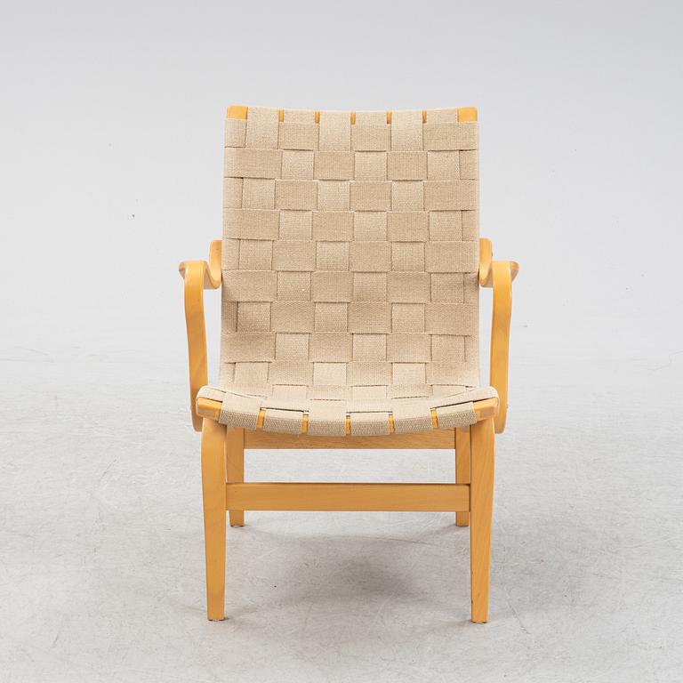 Bruno Mathsson, fåtölj, "Eva", Dux.