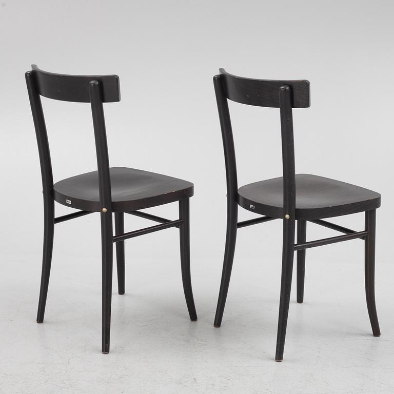 Chairs, 4 pcs, model 77, Ton, Czech Republic.