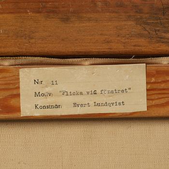 Evert Lundquist, "Flicka vid fönstret".