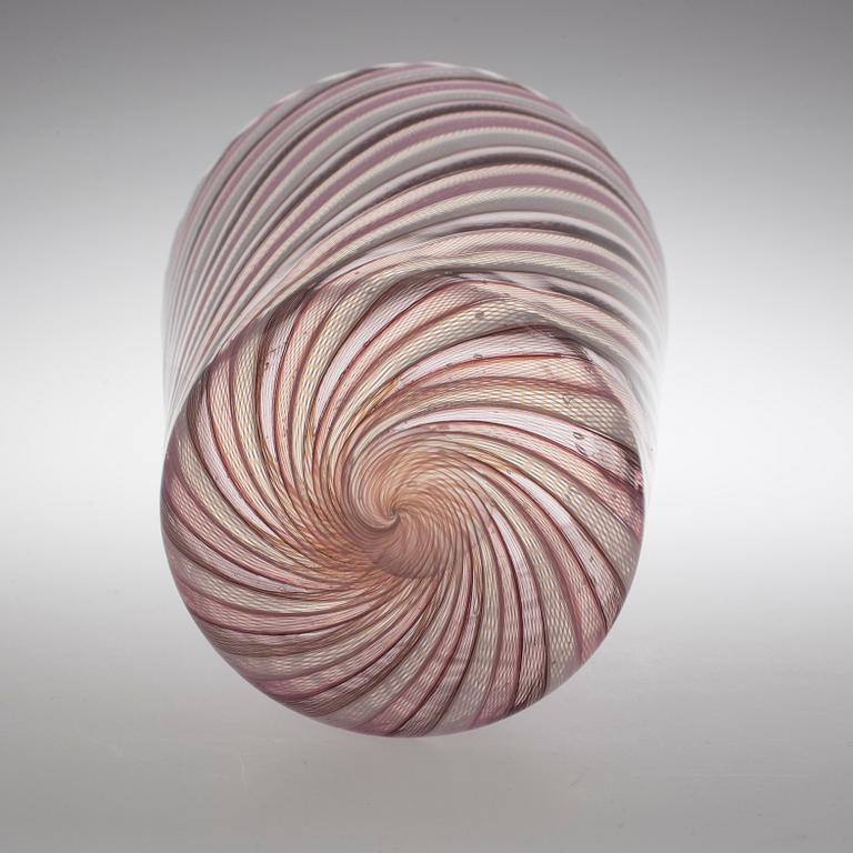 VAS, glas, Venini, Murano, Italien.