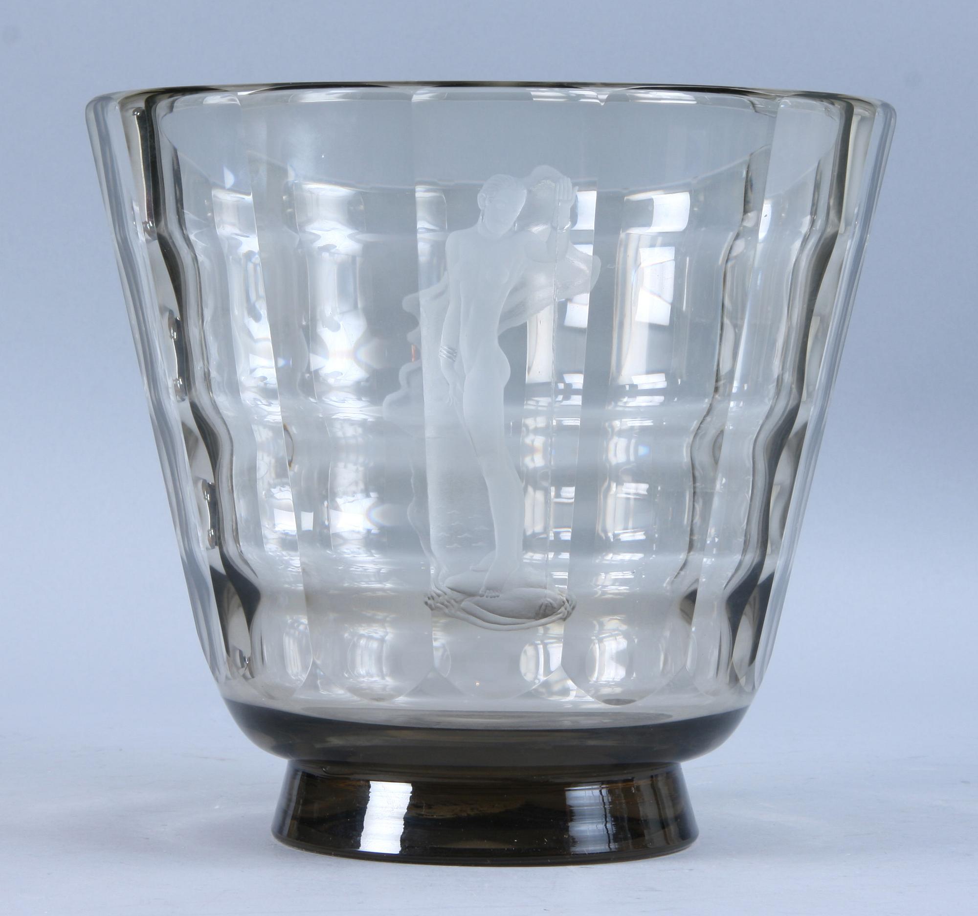 VAS, glas, Simon Gate, Orrefors.