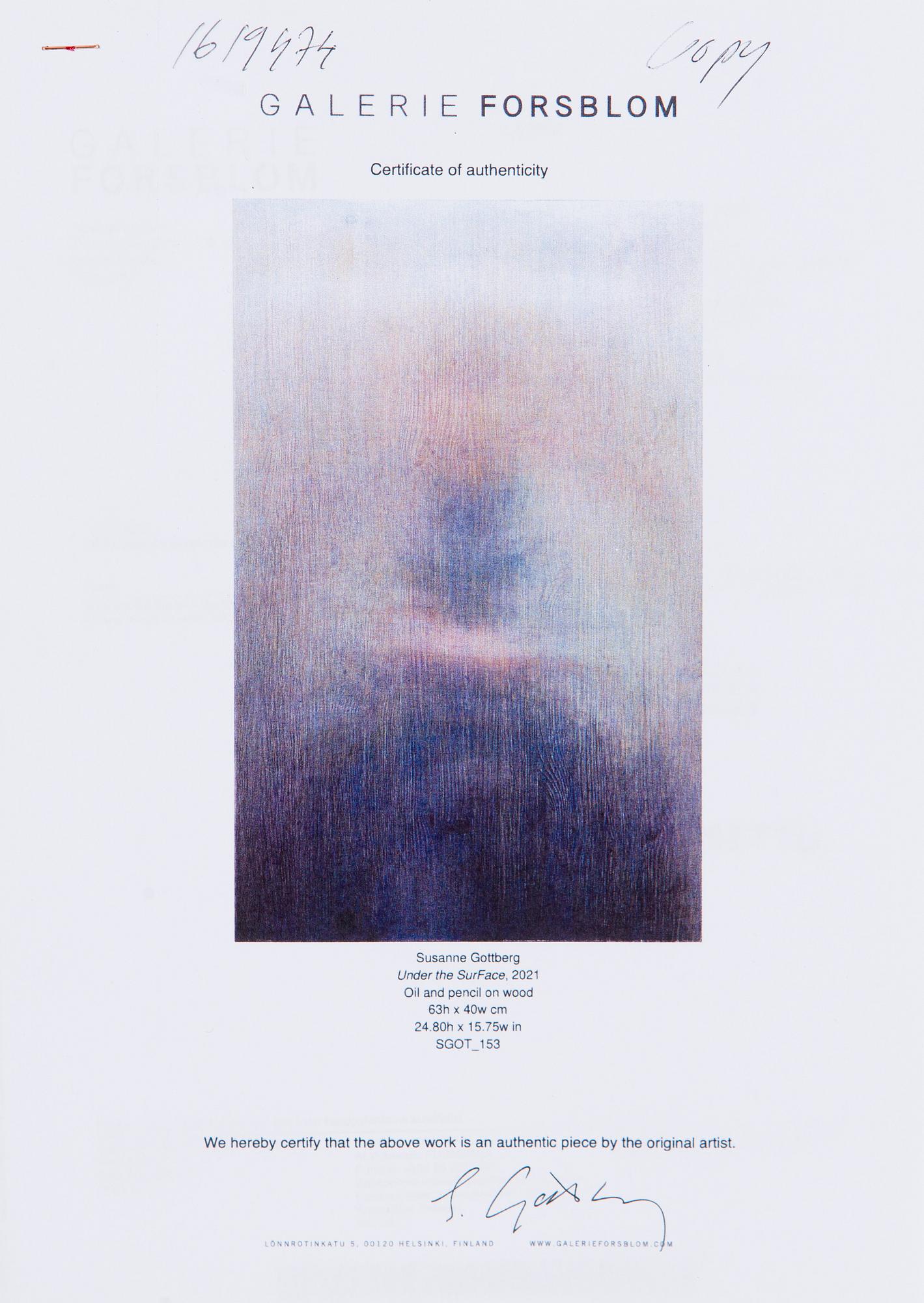 Susanne Gottberg, "Under the SurFace".