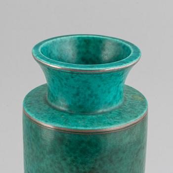 WILHELM KÅGE, an "Argenta" stoneware vase, Gustavsberg, Sweden.