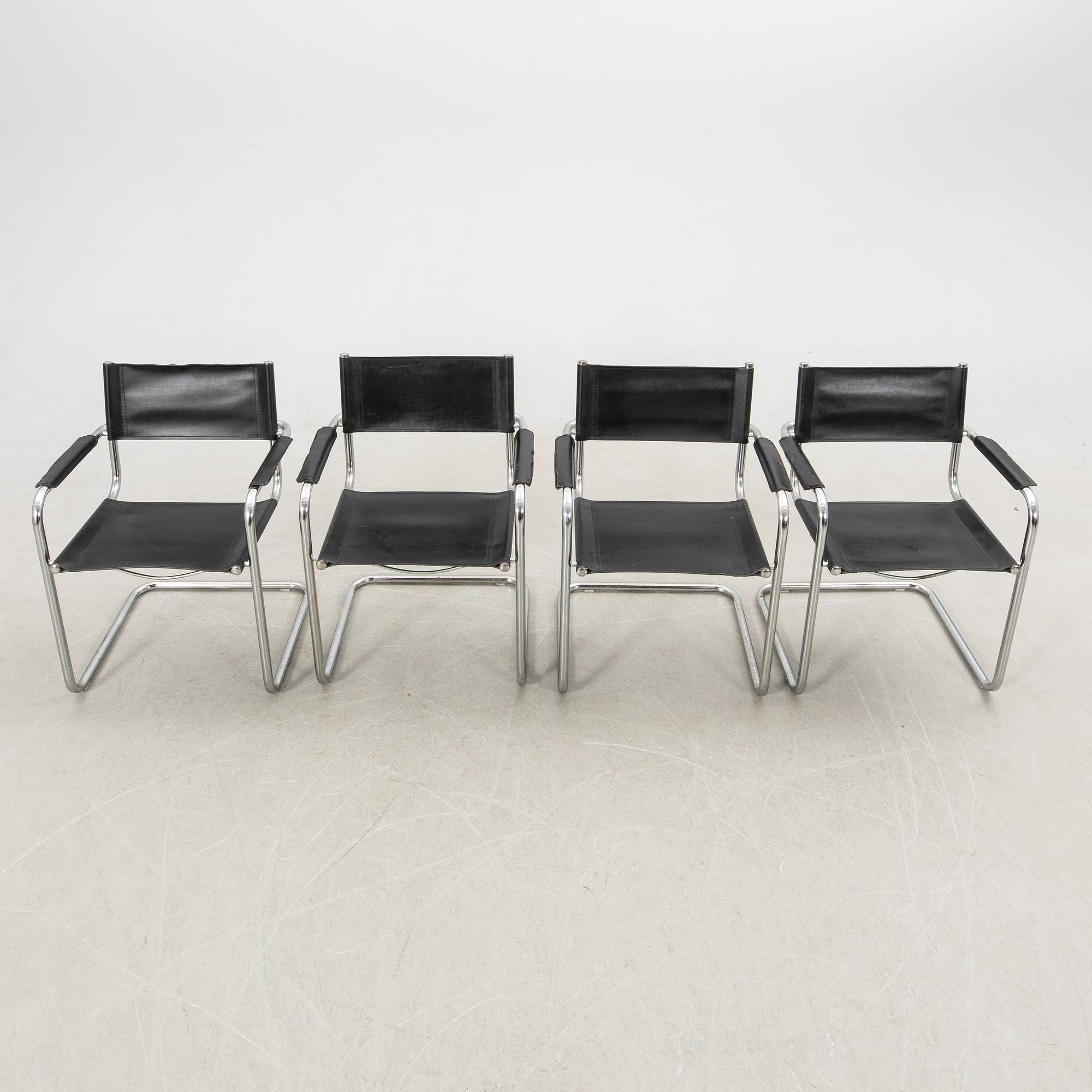 Karmstolar 4 st 1900-talets andra hälft.