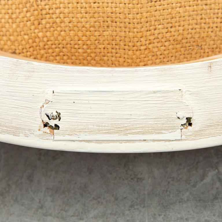 A set of 12 Swedish chairs, gustavian style, for NK (Nordiska Kompaniet), mid 20th century.