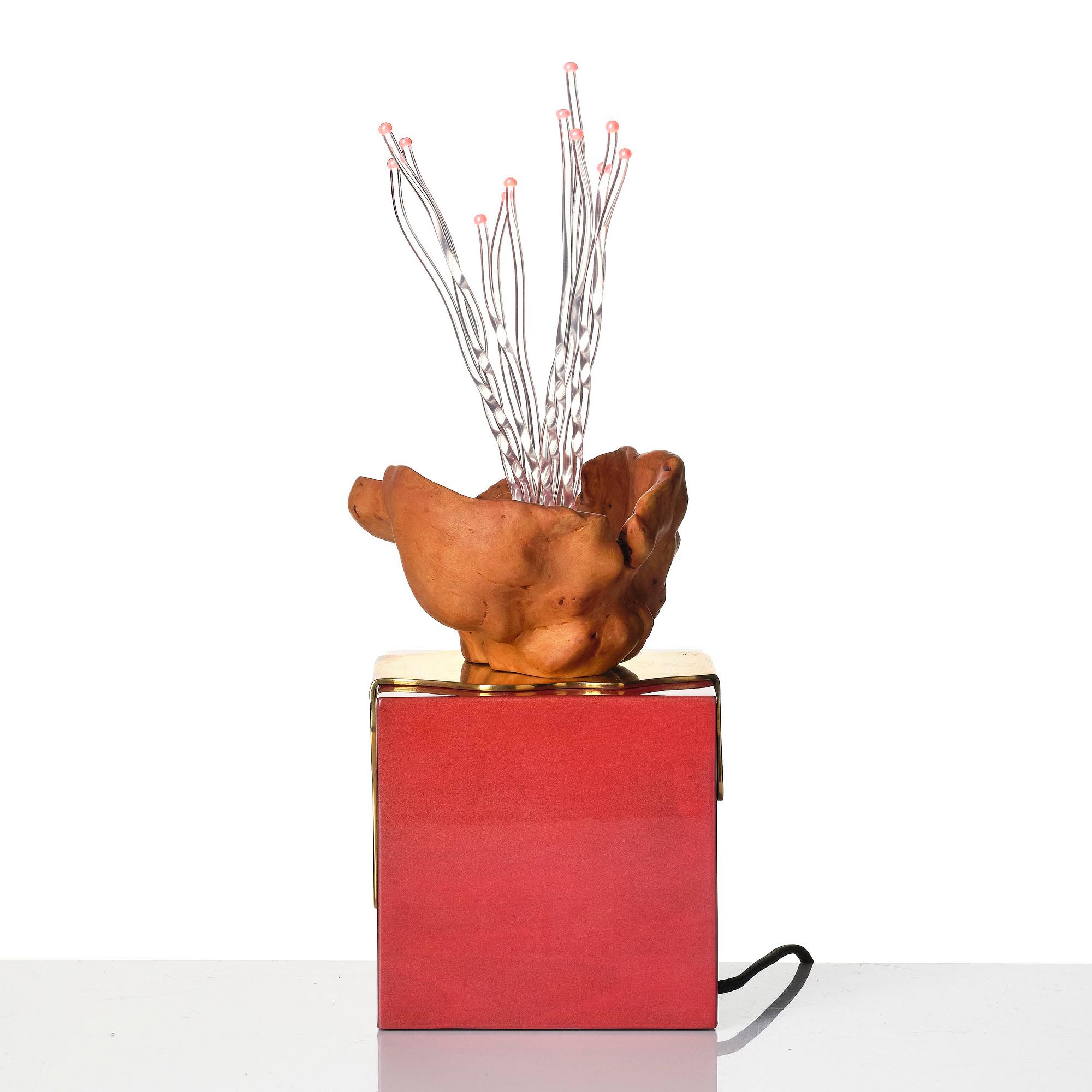 Aia Jüdes, a unique "Vril" lamp/light object, 2020.
