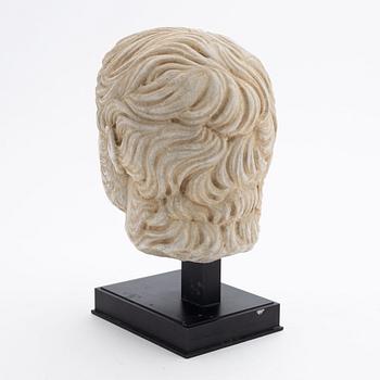 Skulptur, marmor, kejsare Nero ( 54 - 68 e.Kr) 1900-tal.