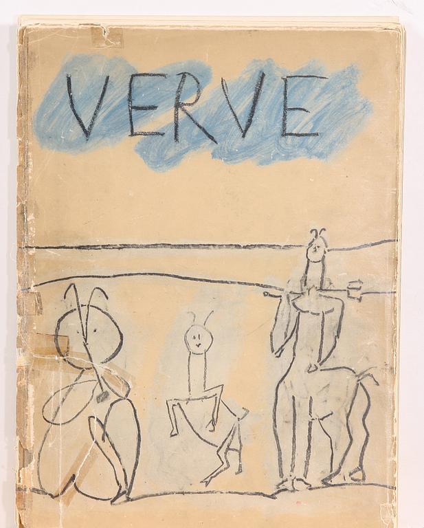 PARTI LITTERATUR, b.la om Picasso och Miro.