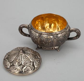 TESERVIS, 3 delar. 813 silver. Helsingfors 1957-60. Vikt 760 g.