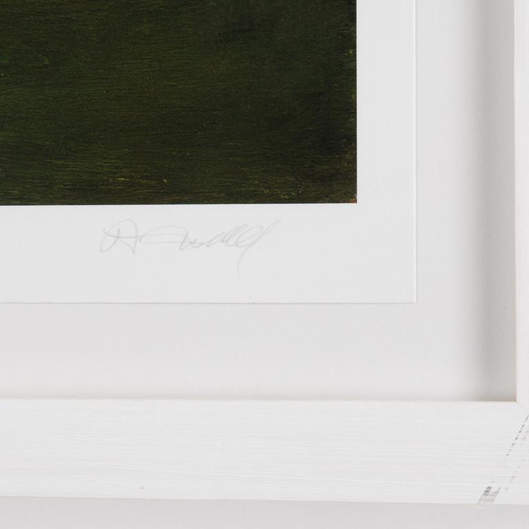 ANDERS UDD, gliceetryck, signerad 4/50.