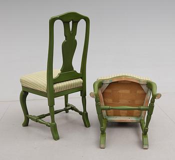 STOLAR, 1 par, Åmells, 1900-talets andra hälft.