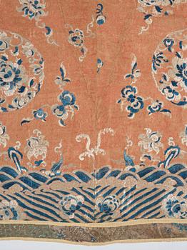 Broderi, siden. Qingdynastin, 1800-tal.