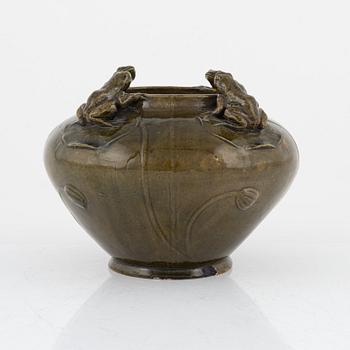 Karl Robert Svensson, vas, Höganäs, lergods, jugend.