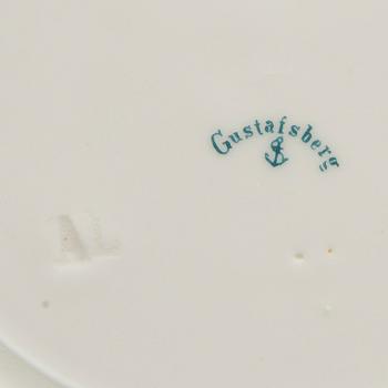 Servis 49 dlr Gustavsberg around 1900, porcelain.