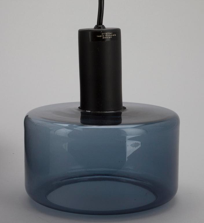 TAKLAMPA, tre glaskupor, Tapio Wirkkala, Idman.