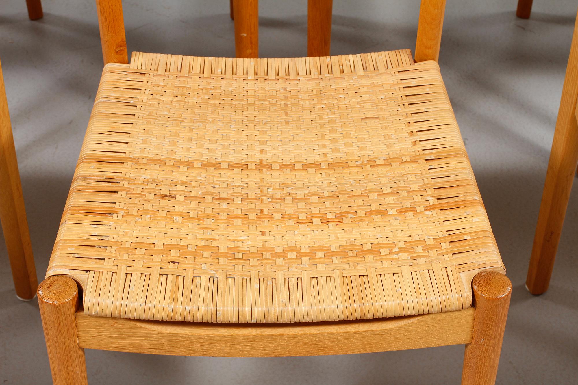 STOLAR, 7 st, Sibast Furniture, Danmark, 1900-talets mitt.