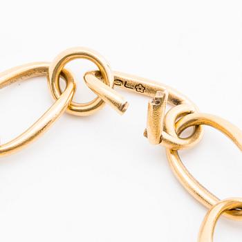 Ole Lynggaard, Armband "Love Ring" 18K guld, design Charlotte Lynggaard.