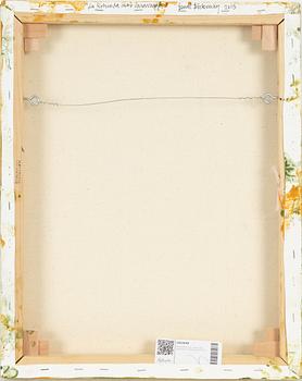 Bengt Böckman, oil  on canvas, signed and dated 2013.