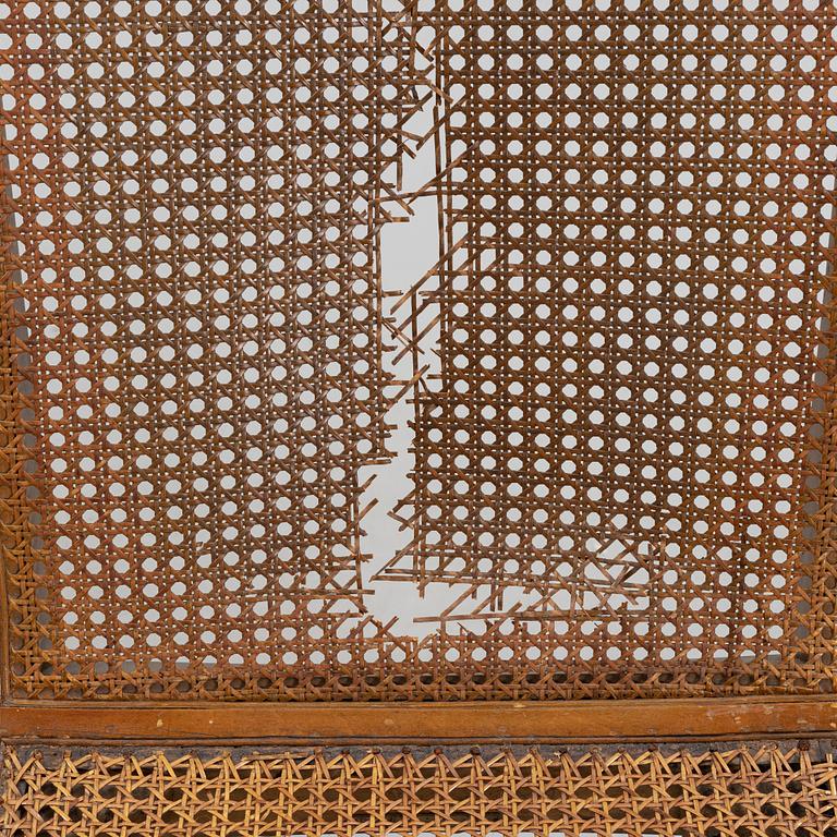 Carl Malmsten, stolar 4 st, "Brevik", Nordiska Kompaniet, daterade 1931.